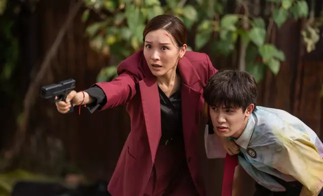 李佳芯飾演社團大嫂，江湖味濃。