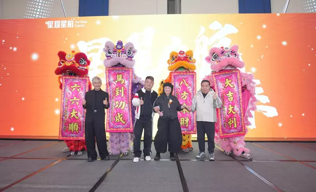 陳浩民、陳百祥、苑瓊丹、鄭則仕