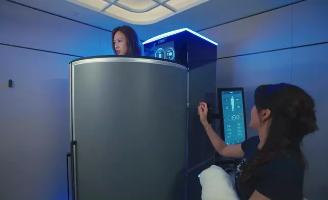 真係難以想像攝氏-100度嘅感覺。