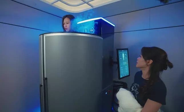 真係難以想像攝氏-100度嘅感覺。