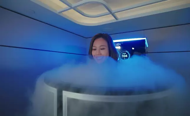 真係難以想像攝氏-100度嘅感覺。