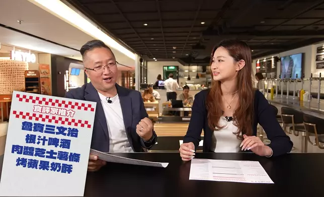 劉晉點的食物份量十足。