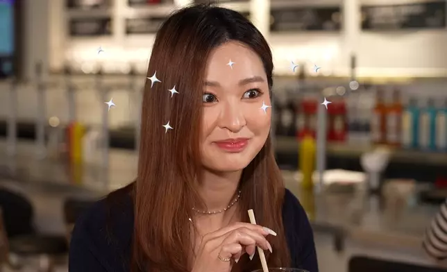 從Gillian飲完根汁啤酒後的反應，就知她不太欣賞。