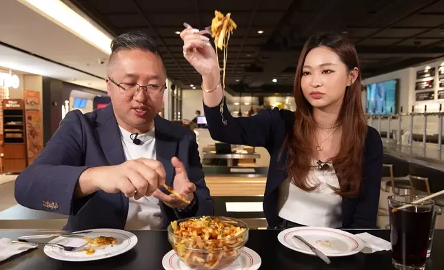 Gillian食到甜品已猛呼好飽。