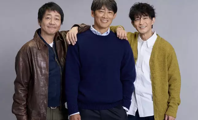 《波子汽水猴子》大森南朋、反町隆史、津田健次郎（《波子汽水猴子》官方Instagram圖片）