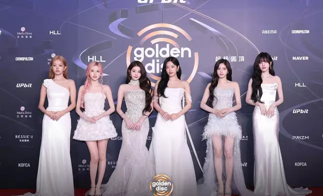 IVE連續三年蟬聯Cosmopolitan藝人獎。金唱片官方圖片