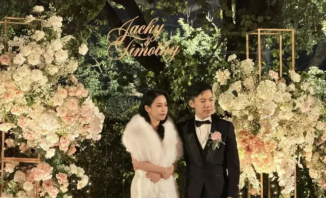 林婷婷正式宣布封盤成為人妻。（圖片來源：新聞人事全面睇）