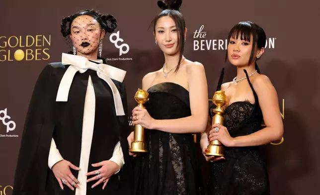 《Golden》榮獲最佳原創歌曲獎。Netflix官方圖片