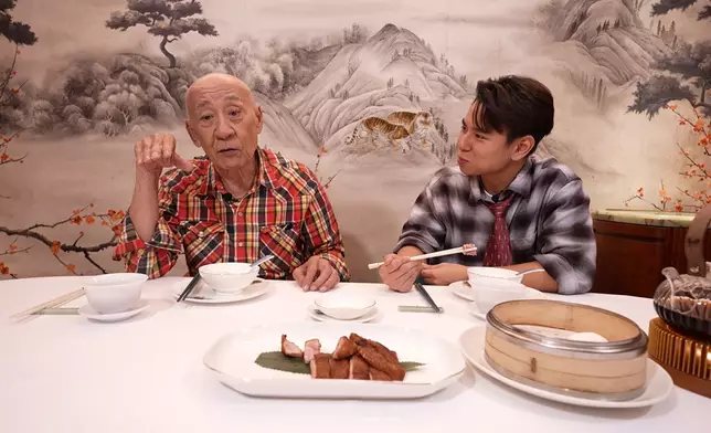 鼎爺帶行仔試新派上海菜。