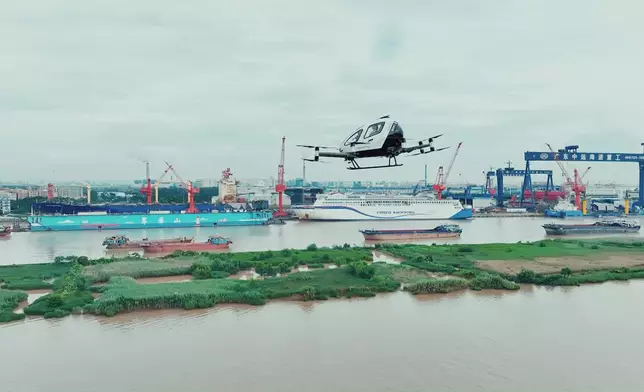 無人駕駛「空中的士」好似好正咁。