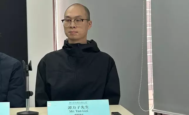 譚木析副董事長譚力子。巴士的報攝。