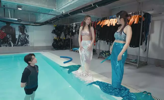 學做一日限定美人魚。