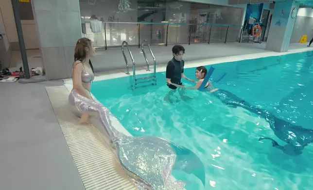 學做一日限定美人魚。