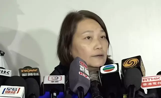 新界北總區刑事部高級警司鍾麗詒。香港警察FB