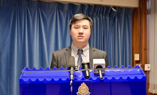 警方油尖警區刑事部科技及財富罪案組高級督察陸智灝