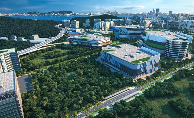 洪水橋／厦村新發展區。資料圖片