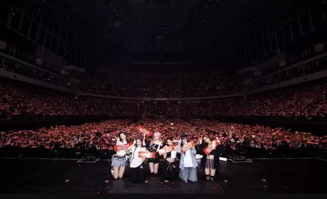 BABYMONSTER完成亞洲巡演最終站。YG ENTERTAINMENT圖片