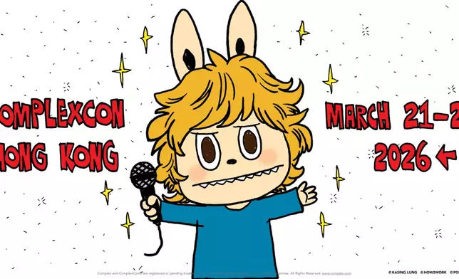 ComplexCon香港將於今年3月21至22日載譽歸來。主辦單位提供圖片