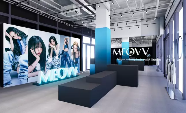MEOVV POP-UP STORE in HONG KONG正式開幕。主辦單位提供圖片
