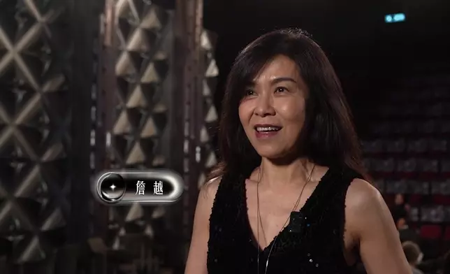 最大年紀女參賽者-詹越。