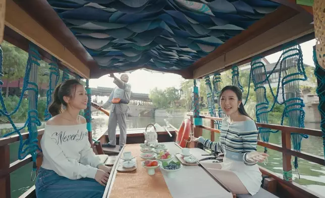 呢個船河High Tea嘅觀景真係一流。