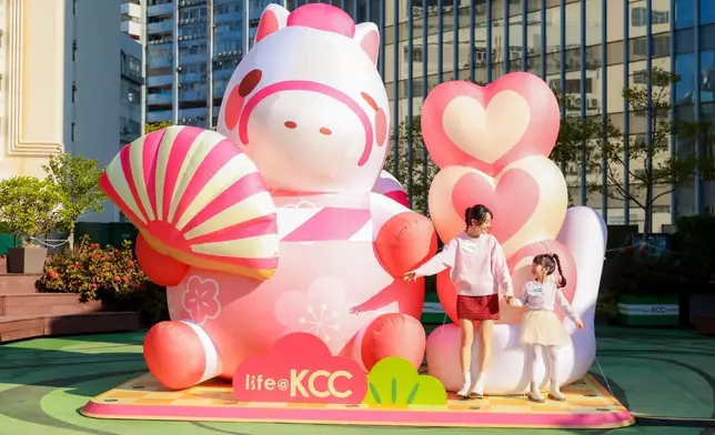 life@KCC新春呈獻「金馬團圓過肥年」，開運區1： 心心相印湯圓串。