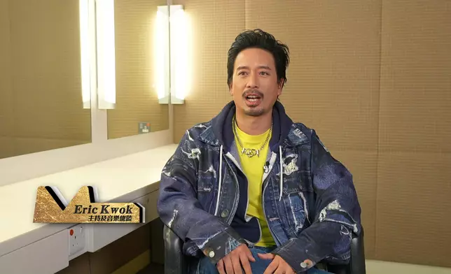 Eric Kwok真係夠晒全情投入。 圖34就係佢隻愛犬。