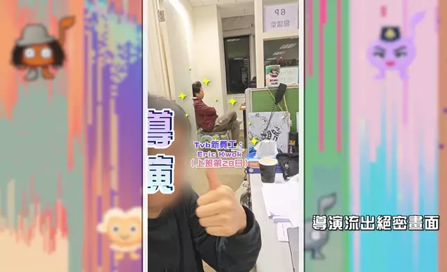 Eric Kwok真係夠晒全情投入。 圖34就係佢隻愛犬。