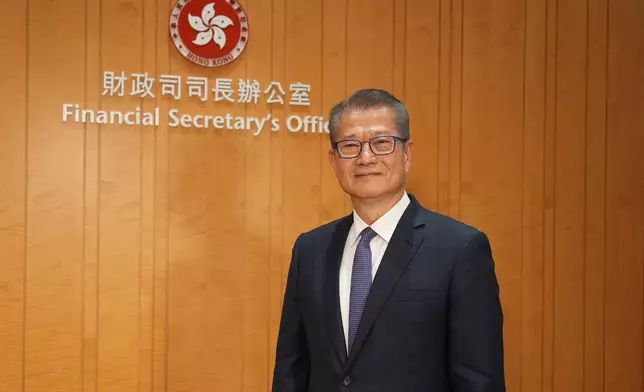 財政司司長陳茂波（巴士的報攝）