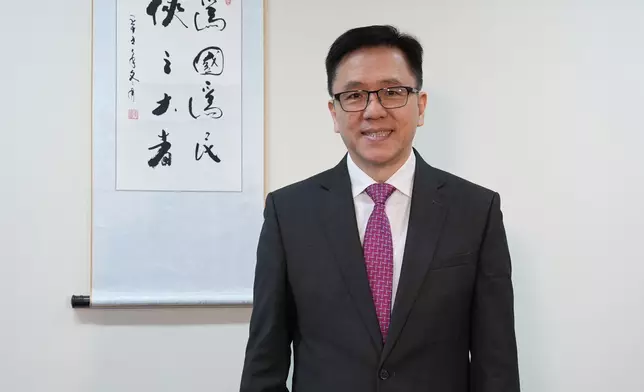 創新科技及工業局局長孫東（巴士的報攝 )