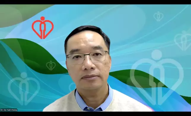 醫管局急症科統籌委員會主席蕭粵中。醫管局圖片