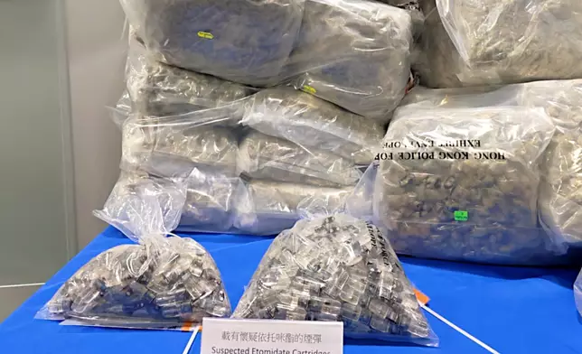 警方拘1人 ，搗破毒品儲存倉庫。