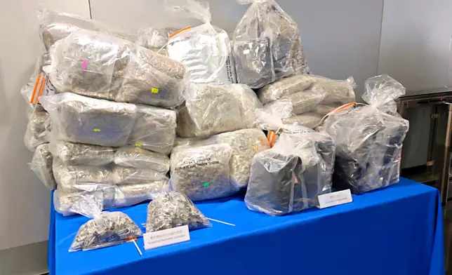 警方拘1人 ，搗破毒品儲存倉庫。