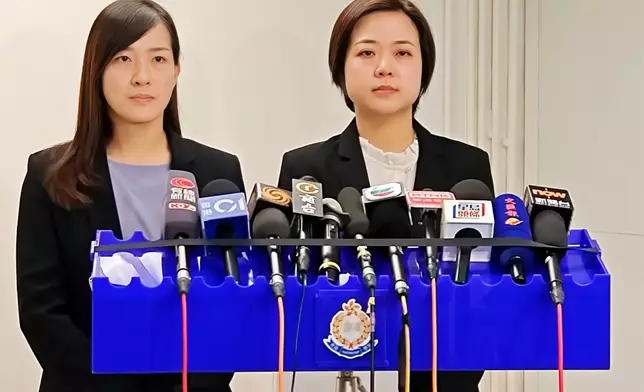 警方拘2人，涉外傭虐兒案。