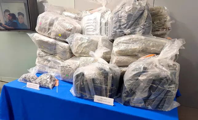 警方拘1人 ，搗破毒品儲存倉庫。