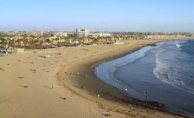 人到美國威尼斯海灘chill一番。