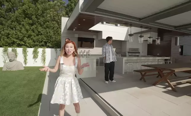 比華利山豪宅泳池、健身房、影院一應俱全。