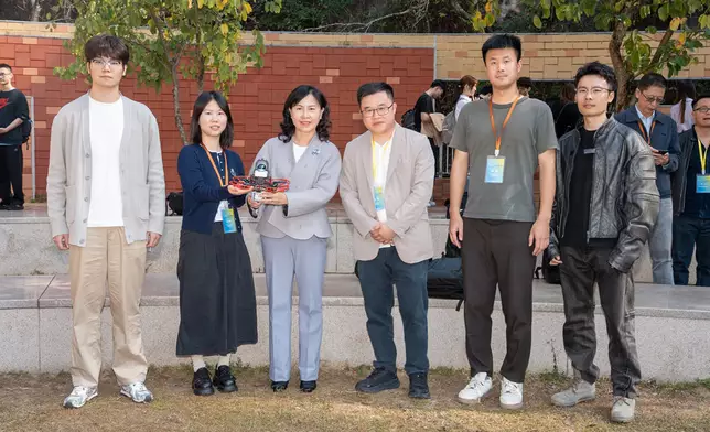 陳美寶出席香港大學舉辦第二屆低空峰會。香港大學提供圖片