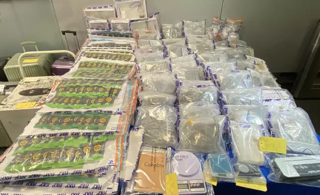 警方搗破毒品儲存倉庫，拘6人 。