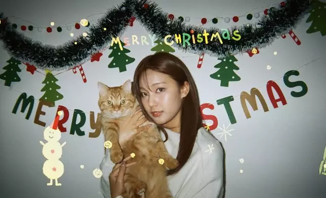 Feanna與愛貓Michi