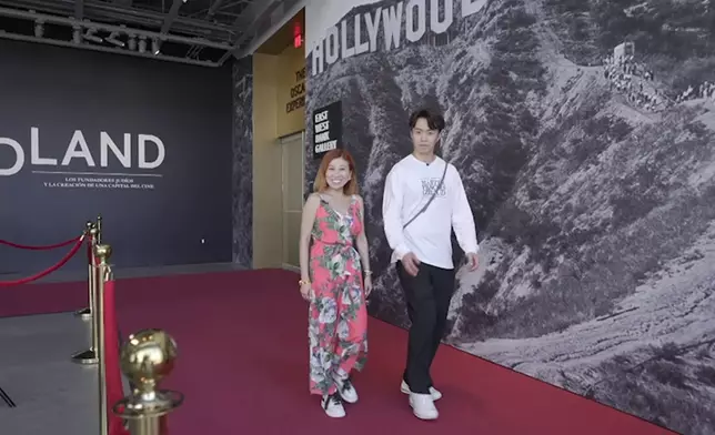 參觀奧斯卡電影博物館。