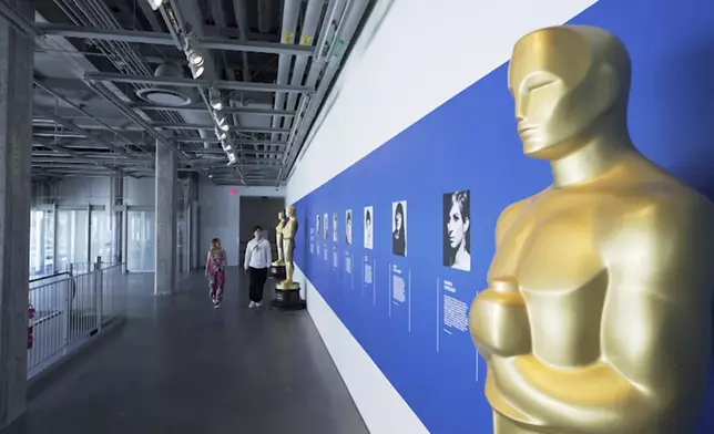 參觀奧斯卡電影博物館。