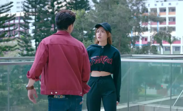 游游同吳偉豪呢場戲，默契十足。