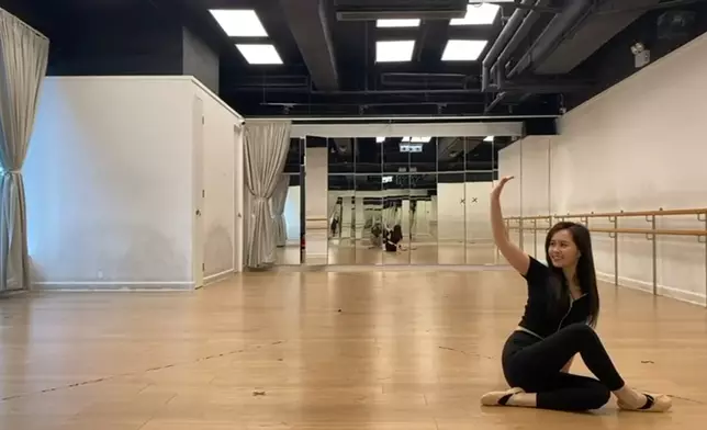 梁超怡練習片段曝光。