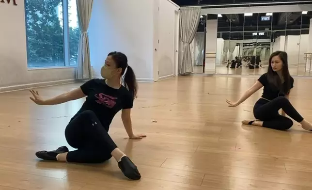 梁超怡練習片段曝光。