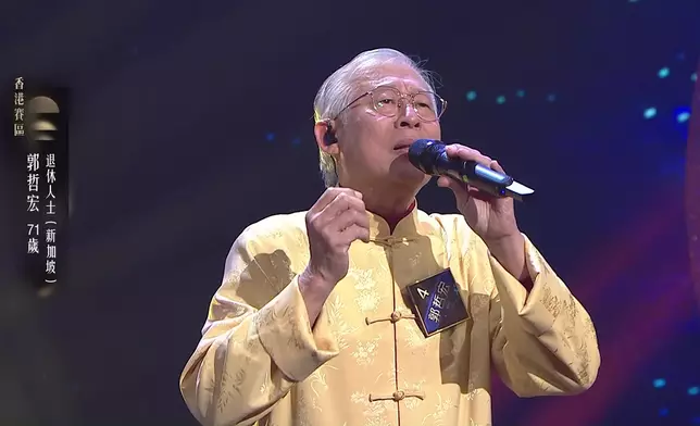 郭哲宏柔情似水的演繹《在此刻》。