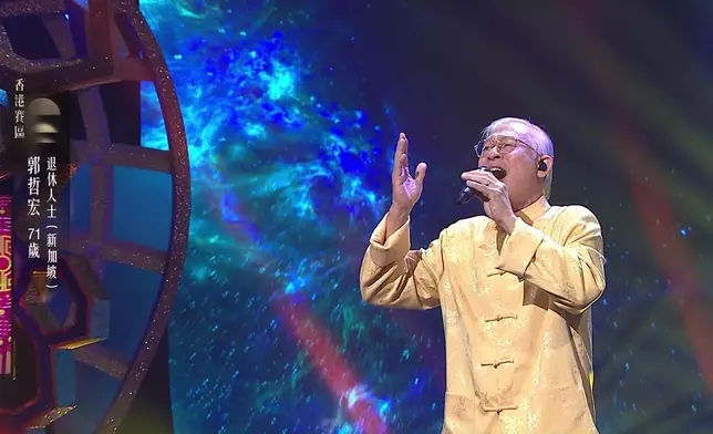 郭哲宏柔情似水的演繹《在此刻》。