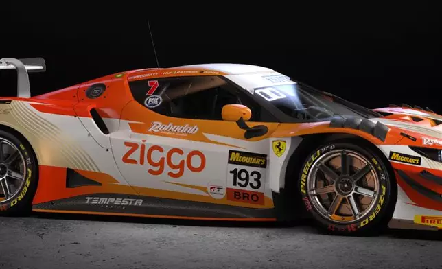 法拉利 296 GT3。公閞提供圖片