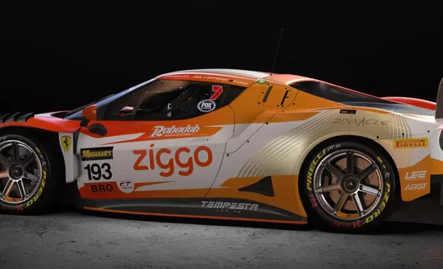 法拉利 296 GT3。公閞提供圖片