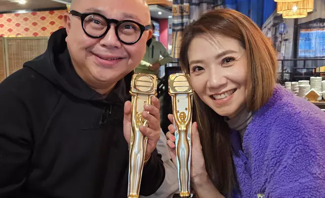 林盛斌與車婉婉齊奪最佳主持。